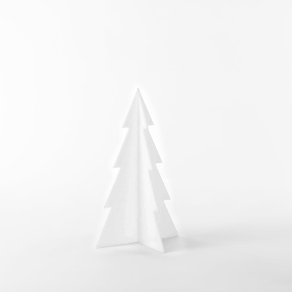 Little Betty - Albero natalizio in plexiglass bianco opale - Salberi
